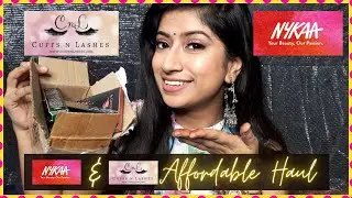 Cuffs n lashes and Nykaa Haul | affordable | coverpots, colorbar , makeup revolution and more
