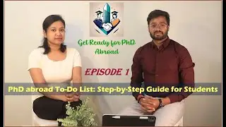 PhD Abroad To-Do List | Step-by-Step Guide for Students