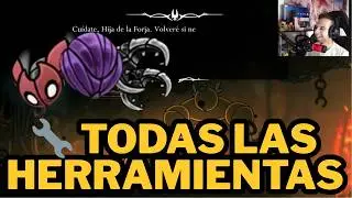 🔧 TODAS las herramientas de Silksong &ndash; Gu&iacute;a completa para conseguir el logro Arsenal