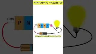 Тиристор VS Транзистор @HiDev #электроника