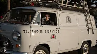 Vintage Telephone Service Van &ndash; Classic American Utility Icon Restored to Perfection!