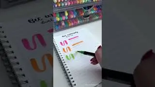 Pen Test Bic Intensity Dual Tip &bull; #study #shorts #short #lettering