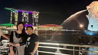 EXPLORING MARINA BAY SANDS AND MERLION PARK SINGAPORE || APPLE SARMIENTO