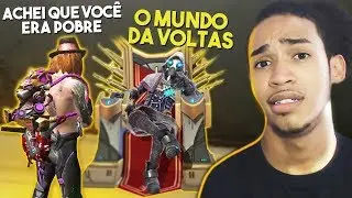 FINGI SER POBRE E SURPREENDI O DESUMILDE NO FREE FIRE