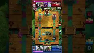 Almost Gone But Still Won the Battle @ClashRoyale #clashroyale #supercell #gaming #battle