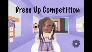 Dress up competition on Roblox in mall game.  Cat world family stormy cat vs candy cat