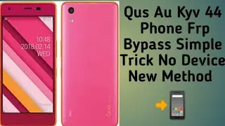 How to Remove Frp KYV 44 Bypass || Docomo Frp Bypass 2022. Kyv44 FRP Bypass. Awais Mobile Solutions