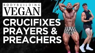 LARGEST VEGAN Bodybuilder Goes To Church! LIVE!