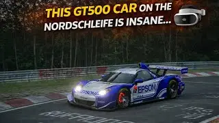 This GT500 Car on the Nordschleife is INSANE… | Honda NSX GT500 VR