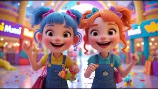 Chunni Munni &ndash; Magic Mall Adventure 🛍️✨🎵 | Fun Shopping Song for Kids | Nursery Rhymes in English