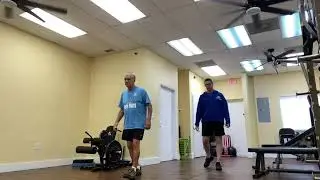 Reactive Balance Training.  Fall Prevention Workout.  Red Light Green Light Exercise