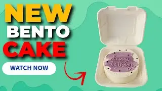 Bento Cake Design 2025 | Trending Mini Cake Decoration Ideas