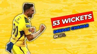 Deepak Chahar Completed 50 Wickets In IPL