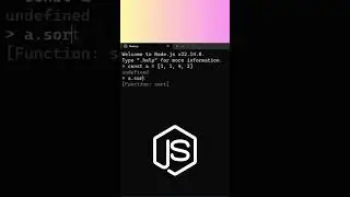 javascript array sort #coding  #javascript #javascriptcoding #array #webdev #learnjavascript #viral