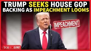 Trump LIVE | 'I'll Be Impeached If You Don&rsquo;t&hellip;&rsquo;: US President Pleads Republicans To Save Him | Watch