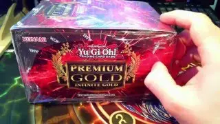 Yugioh Premium Gold Infinite Gold 1st Ed Box Opening!!!