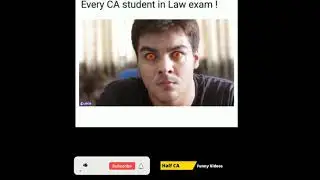 CA Funny Videos in Hindi | CA Funny Status | CA Funny Memes | CA Students Funny Videos - Half CA