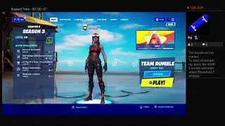 Fortnite playing live