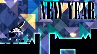 New year (Harder) by Synth1ze | Geometry Dash [Review №41]