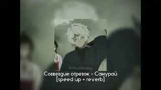 Созвездие отрезок - Самурай (speed up + reverb)