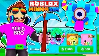 НОВЫЕ HUGE МОНСТРЫ В ОБНОВЛЕНИИ MINION SIMULATOR В РОБЛОКС! ROBLOX