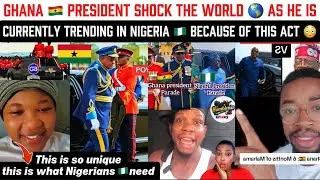 OMG 😱 Ghana  🇬🇭 President shock the world 🌎 As He is Currently Trending In Nigeria because of this..
