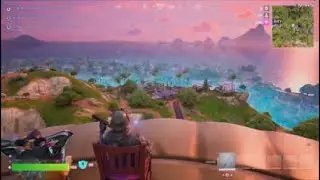 Random Fortnite Player Chills On A Balloon With Me Most The Match