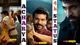 Acharya - Siddha's Saga Teaser |Full Screen Vertical Status WhatsApp Status |#Ramcharan #Poojahedge