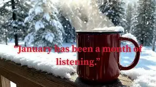 &ldquo;January was a month of listening &rdquo;