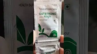 Gutstrong #sachet MRP ₹30 for 1 gram #prebiotic #probiotics #loosemotion #diarrhoea #gut