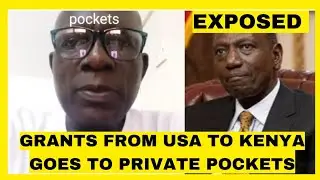 GRANTS FROM USA TO KENYA GOES TO PRIVATE POCKETS! FEARLESS POLITICAL ANALYST EXPOSES PRESIDENT RUTO