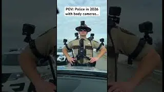 Body cameras are getting out of control 😂 #pov #police #shorts #funny #viral
