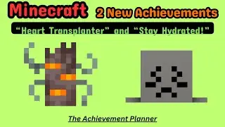 Minecraft - 2 NEW ACHIEVEMENTS - The Garden Awakens AND Chase the Skies Update-100% Achievement Plan