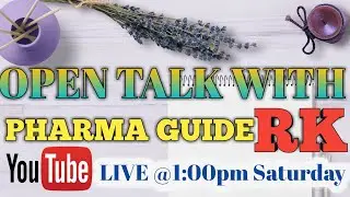 Open Talk With Pharma Guide Radhakrishna Live #8