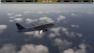 (Sim CRASHES*) From Cairo (HECA) to Stockholm (ESSA) | Fullflight A320 Fenix Fs2024