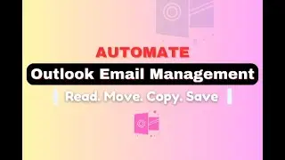 Outlook Email Management Tool Demo