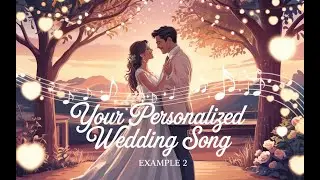 Your personalized wedding song. Example 2