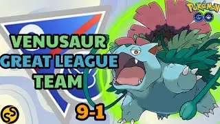 VENUSAUR BEST TEAM IN GREAT LEAGUE POKEMON GO BATTLE LEAGUE SEASON 18 2024