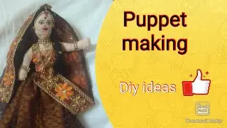 Puppet making..  Diy ideas..  Kids project ideas