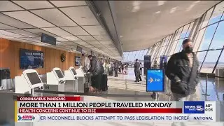VIDEO: &lsquo;My mom&rsquo;s worth it&rsquo;: US holiday travel surges despite outbreak