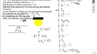 Thermal radiation exchange 3