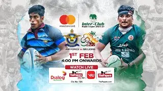 Air Force SC vs Sri Lions | Mastercard Inter-Club ‘A’ Division Rugby League 2024/25