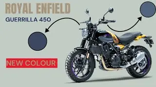 Royal Enfield Guerrilla 450 gets new colours | priced at Rs. 2.49 lakh