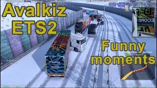 Avalkiz ETS 2 Funny Moments #17