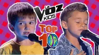 TOP 10 MEJORES - LA VOZ KIDS ESPAÑA 2017 (THE VOICE KIDS ESPANHA - DEBUT 1ª AUDICIONES A CIEGAS)