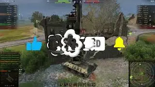 Wolverine хорошо порыбачил, карта - рыбацкая бухта #ПТСАУ #DsDench #DenChertyk #WoT #tank #destroyer