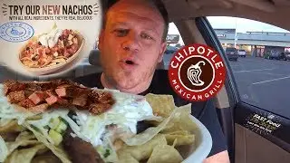 Мексиканские чипотле ⭐🍖начос с карне асада🤠⭐ Обзор еды!!!