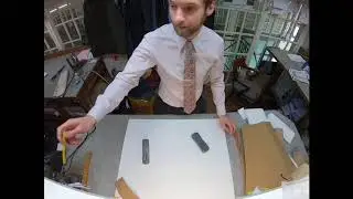 Cutting a bespoke shirt