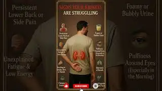 Signs Your Kidneys Are Struggling | Early Warning Symptoms You Shouldn&rsquo;t Ignore #shorts #health