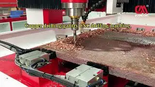 Gantry Type CNC Drilling Machine for Cast Copper Sheet Metal